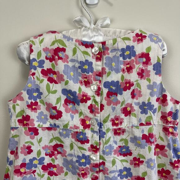 B. Lulu Floral Shift Dress 4T - Picture 7 of 7